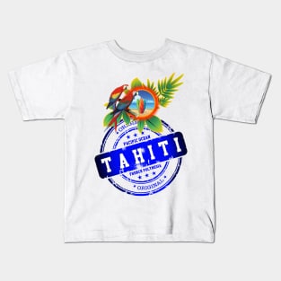 TAHITI Original Summer Beach Kids T-Shirt